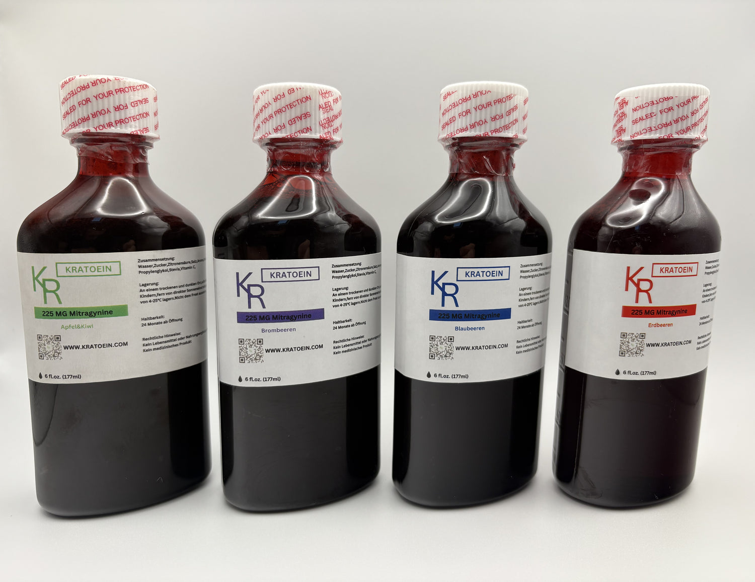 Kratoein-Sirup Sortiment 